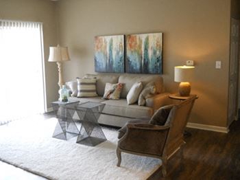 Optional vinyl plank wood floors*
